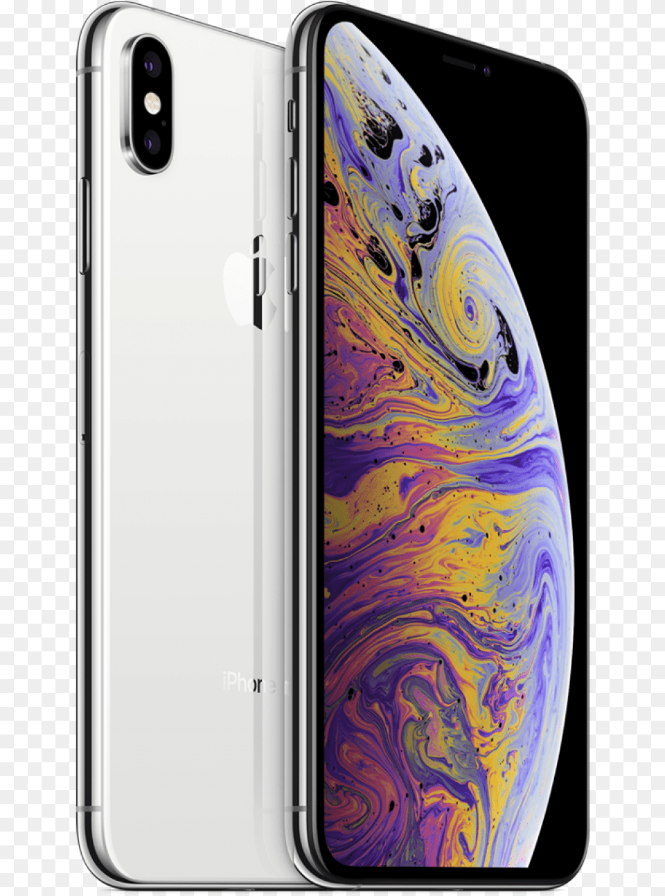 Iphone Xs Max Silver, Electronics, Mobile Phone, Phone Free Png
