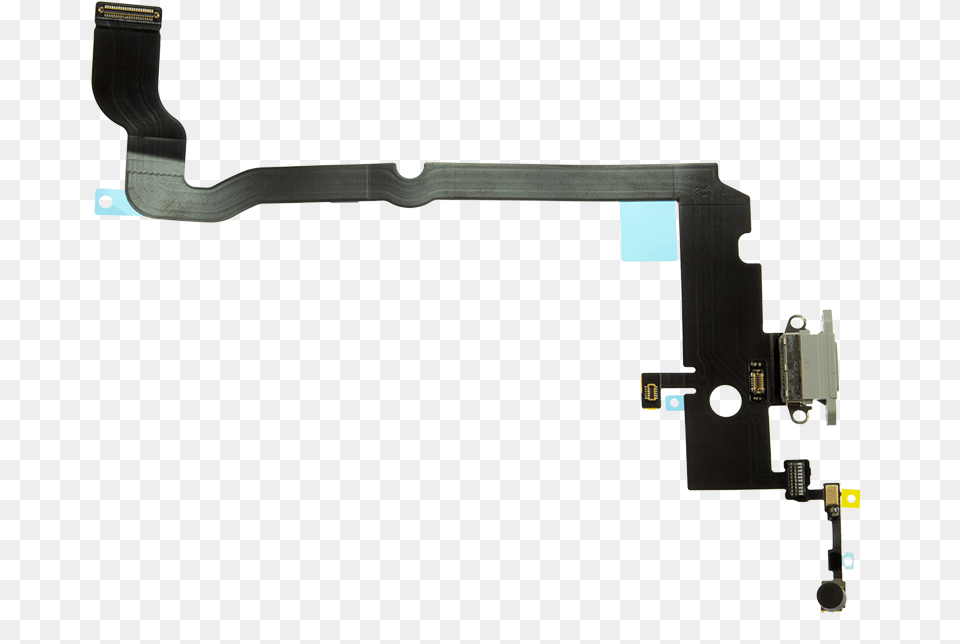 Iphone Xs Max Silver Charging Port Flex Cable Xs Max Charge Flex, Device Png