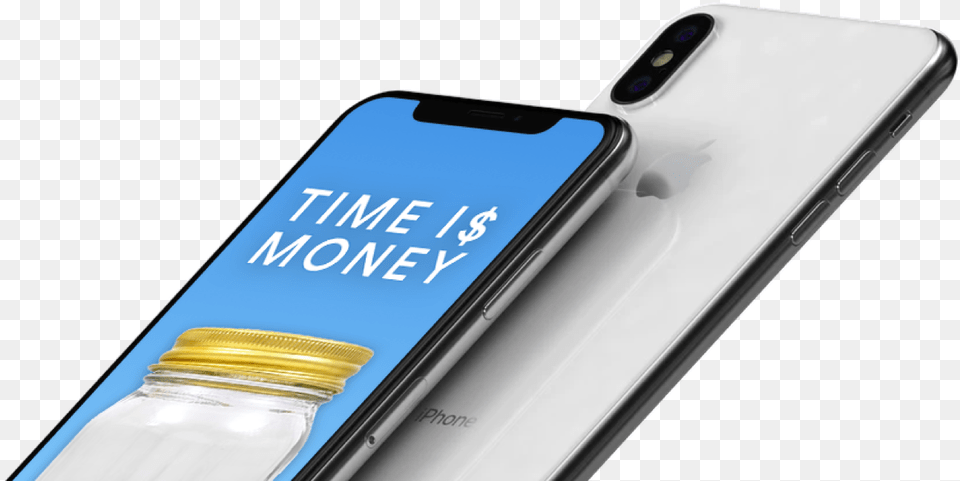 Iphones Showing The Time Is Money App Home Screen Iphone, Electronics, Mobile Phone, Phone Free Png