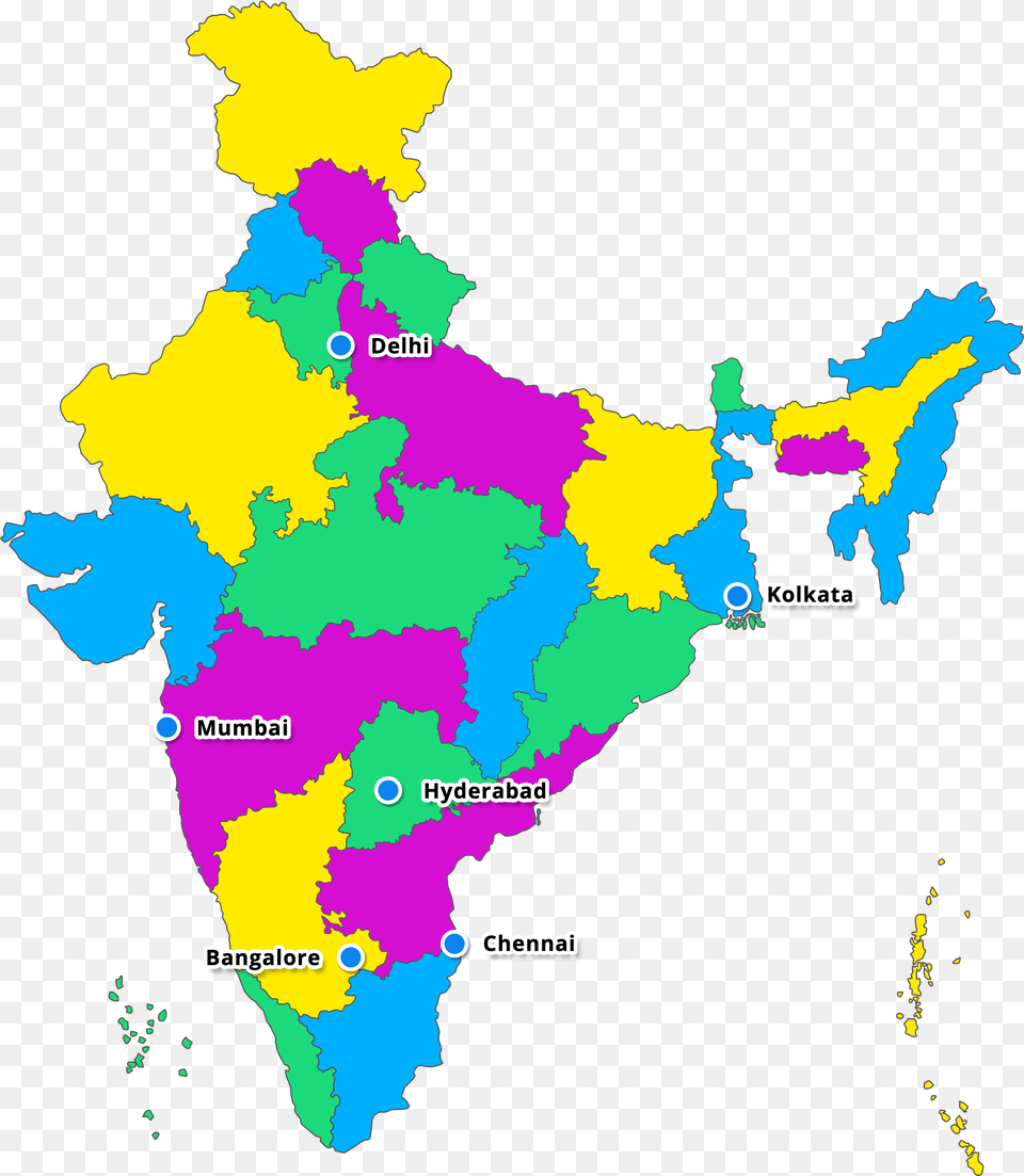 Ipl Teams On Map, Atlas, Chart, Diagram, Plot Free Png