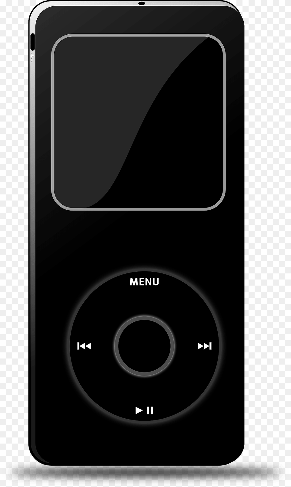 Ipod Black Clipart, Electronics, Mobile Phone, Phone, Ipod Shuffle Free Transparent Png