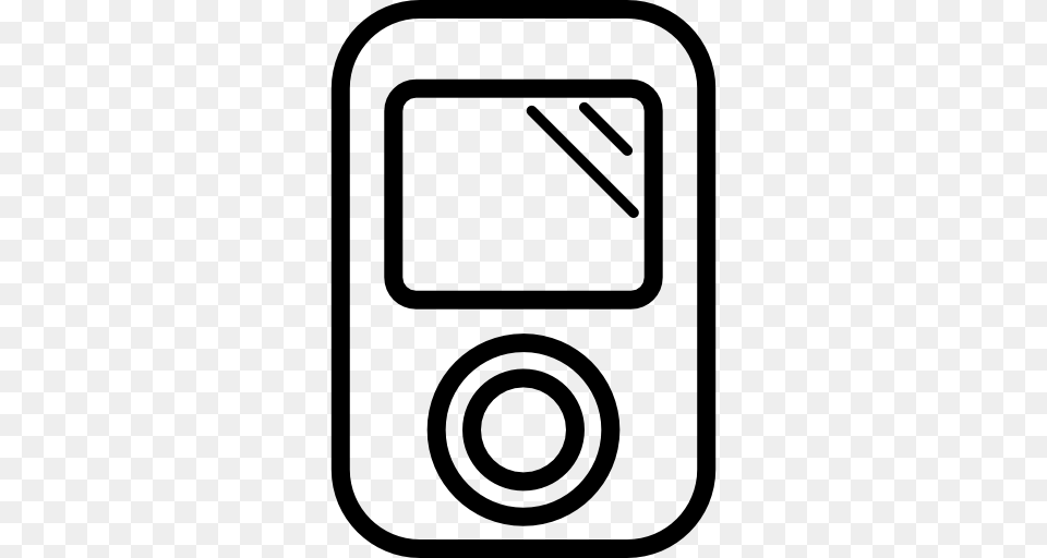 Ipod Outline, Electronics, Phone, Mobile Phone, Gas Pump Free Png Download