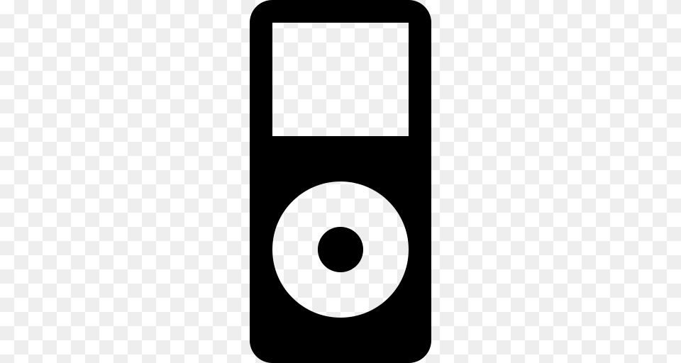 Ipod Player Icon, Gray Png Image