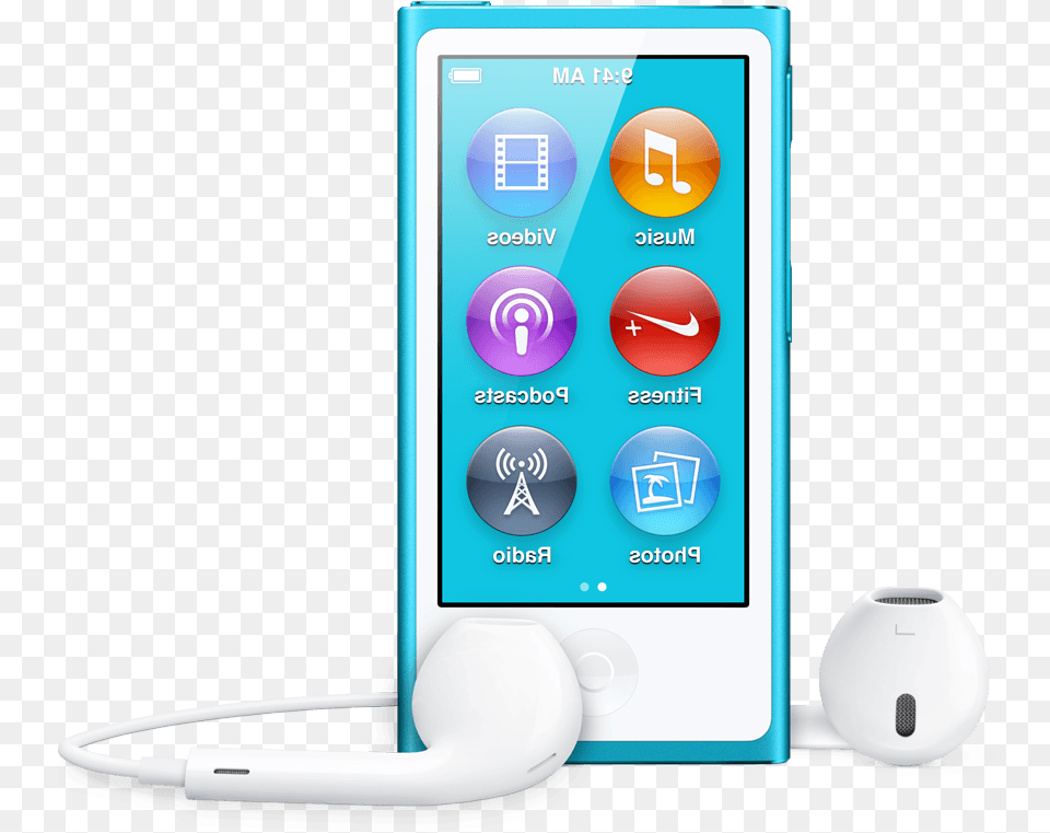 Ipod With Earbuds Clipart Ipod Nano Transparent Background, Electronics, Mobile Phone, Phone Free Png