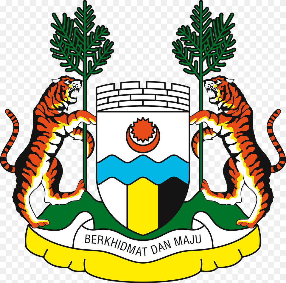 Ipoh Emblem Clipart, Animal, Mammal, Tiger, Wildlife Free Png Download