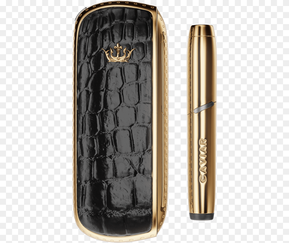 Iqos Black And Gold, Electronics, Mobile Phone, Phone, Ammunition Free Png