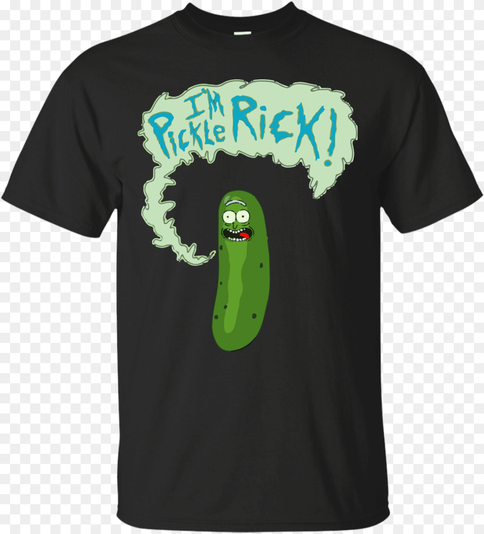 Iquotm Pickle Rick T Shirt Rick Amp Morty Season Im Pickle Rick, Clothing, T-shirt, Food, Produce Png