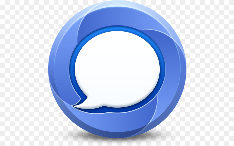 Iquotve Been Looking For A Decent Mac Client For Facebook Messenger 3d Icon, Sphere, Plate Png Image