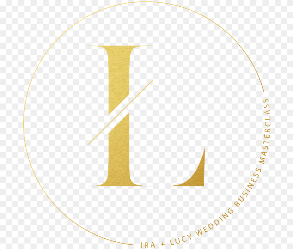 Ira And Lucy Masterclass Logo Gold Circle, Number, Symbol, Text Png Image