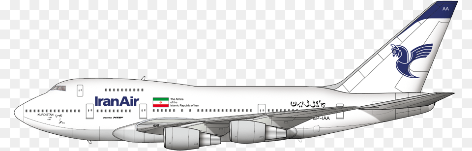 Iran Air, Aircraft, Airliner, Airplane, Transportation Png Image
