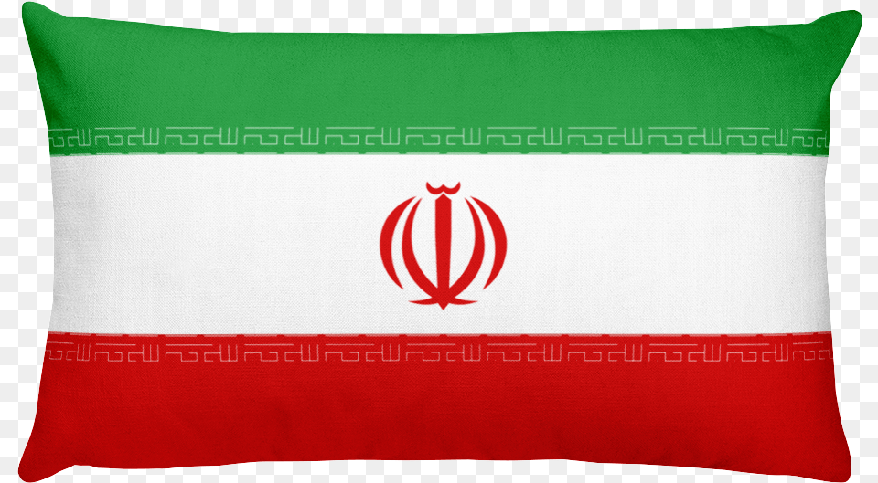 Iran Flag, Cushion, Home Decor, Pillow Free Png Download