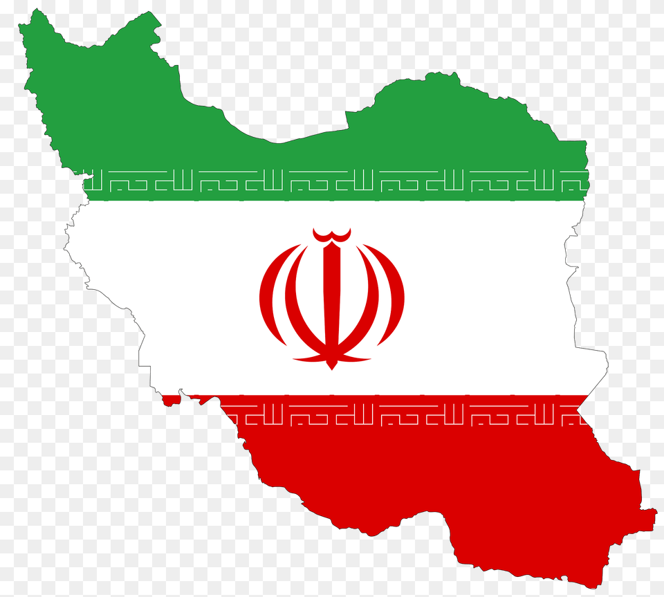 Iran Flag Map Clipart, Chart, Plot, Logo Png