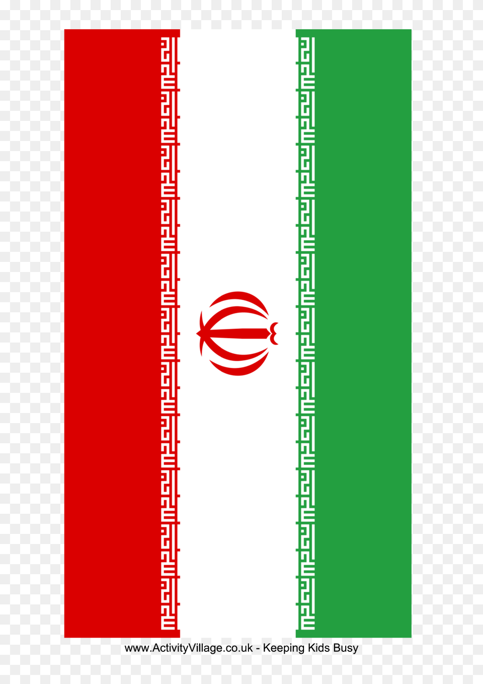 Iran Flag Templates Free Transparent Png