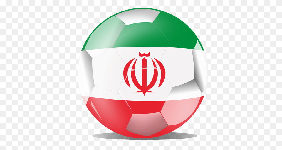 Iran Football Flag, Ball, Soccer, Soccer Ball, Sport Free Png