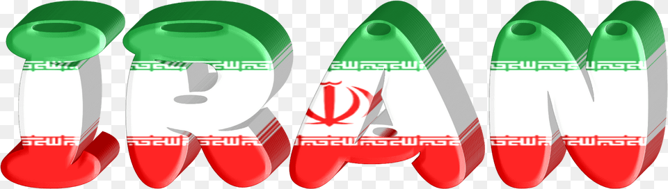 Iran Lettering With Flag Clipart, Plastic Png