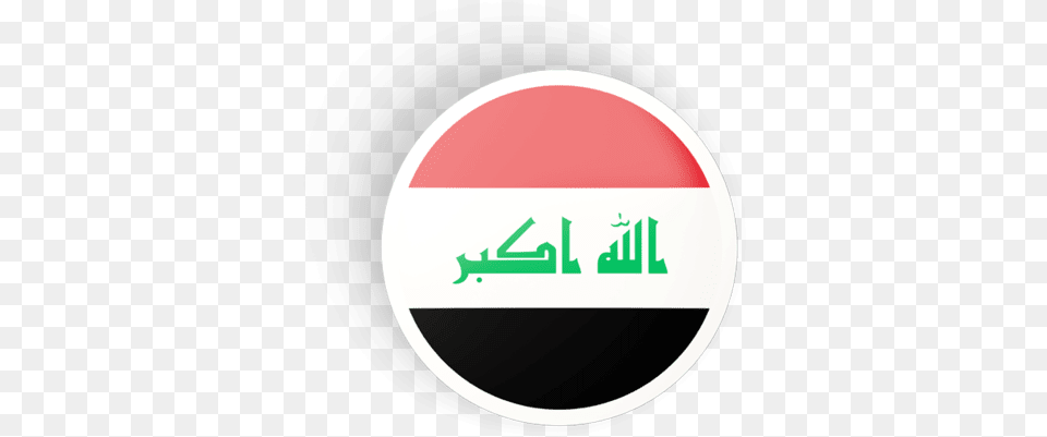 Iraq Flag, Logo, Sign, Symbol, Disk Png Image