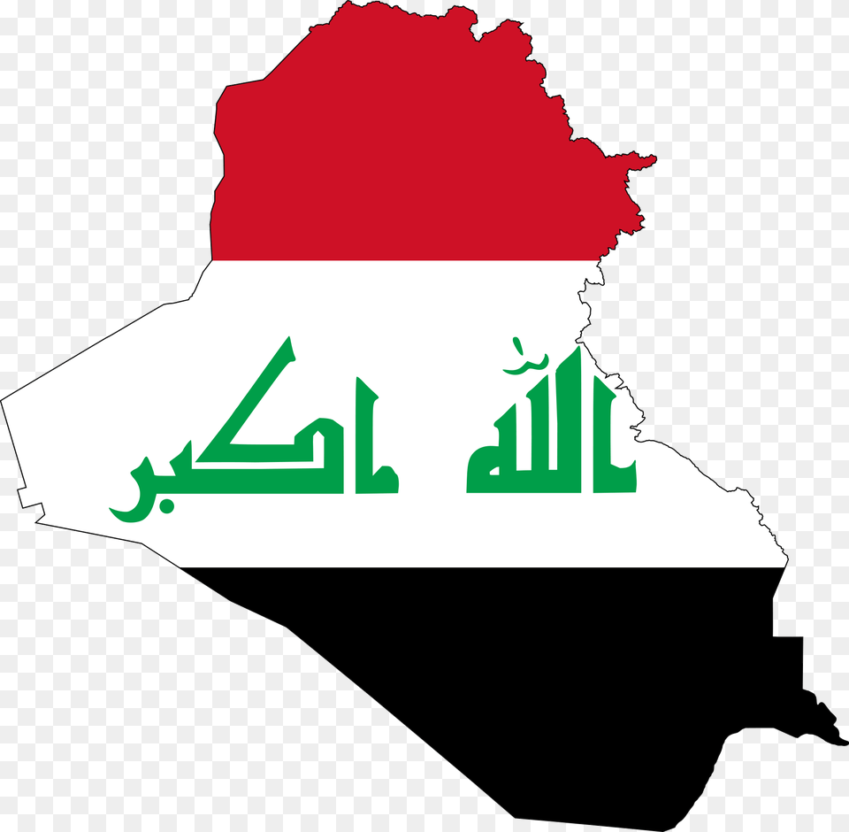 Iraq Flag Map Large Map Iraq Flag Map, Cream, Dessert, Food, Ice Cream Png Image