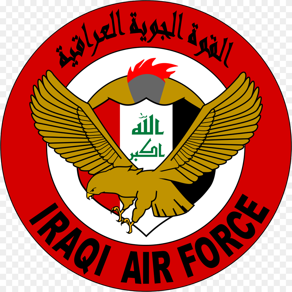 Iraqi Air Force, Emblem, Symbol, Logo, Animal Png Image