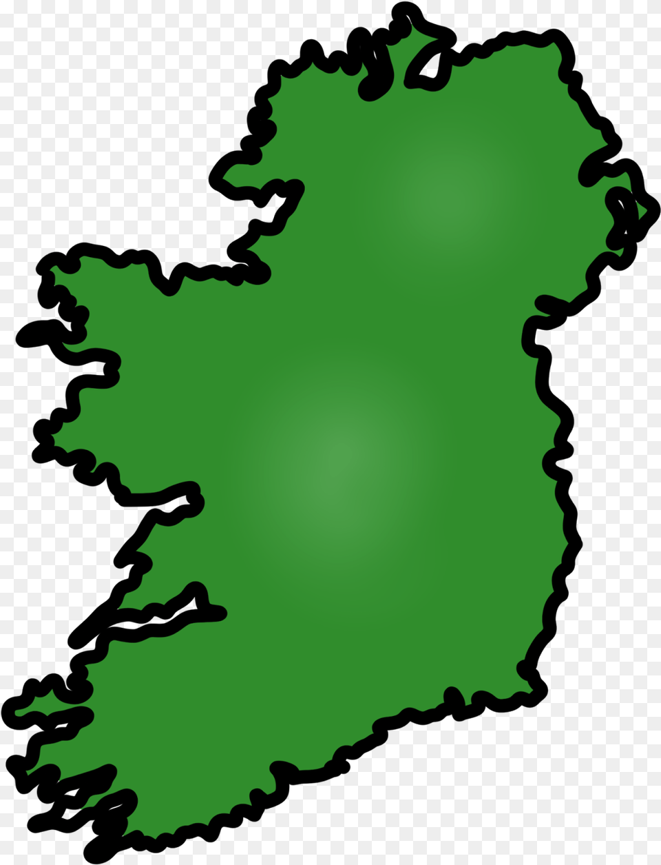 Ireland Clipart Ireland Map Of Ireland Clip Art, Green, Leaf, Plant, Person Png