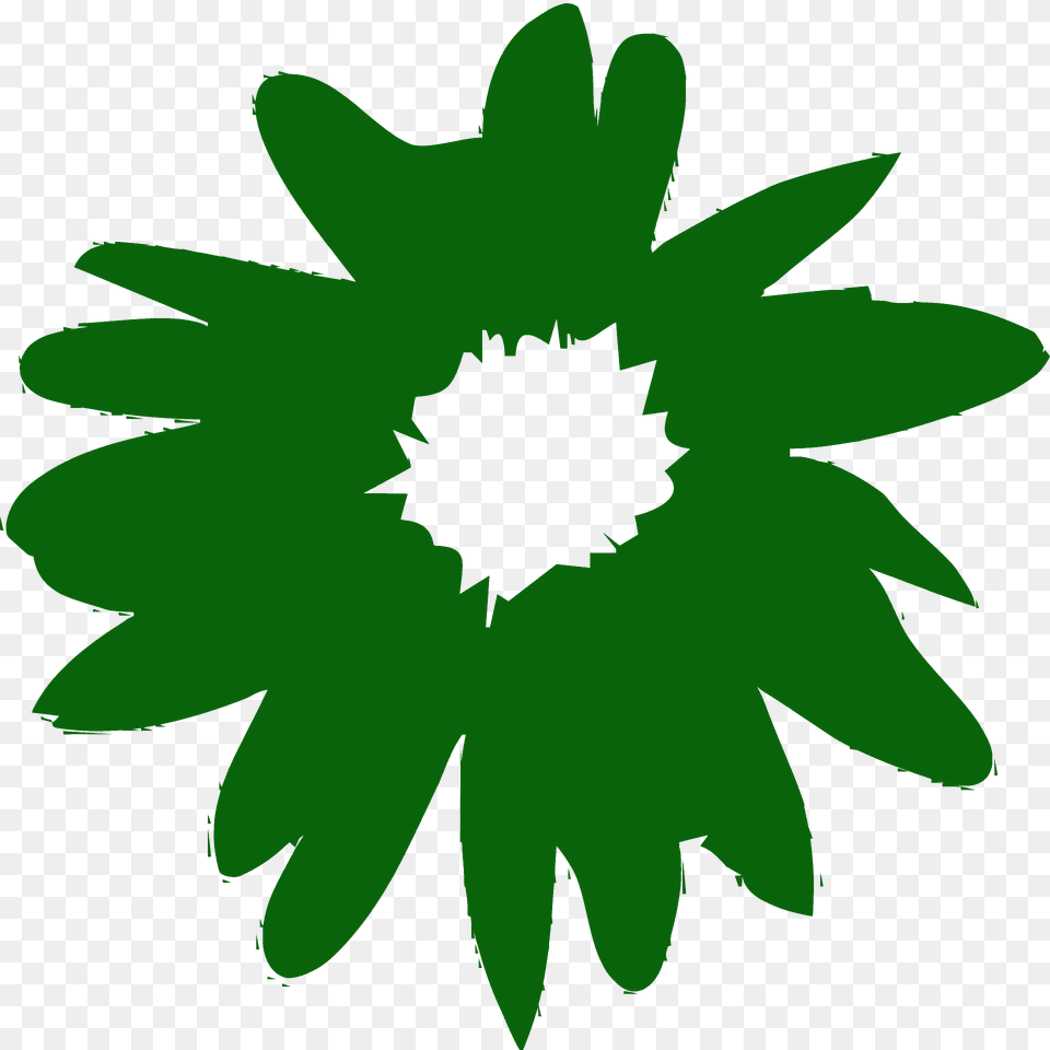 Ireland Daisy Silhouette, Flower, Plant, Animal, Fish Free Transparent Png