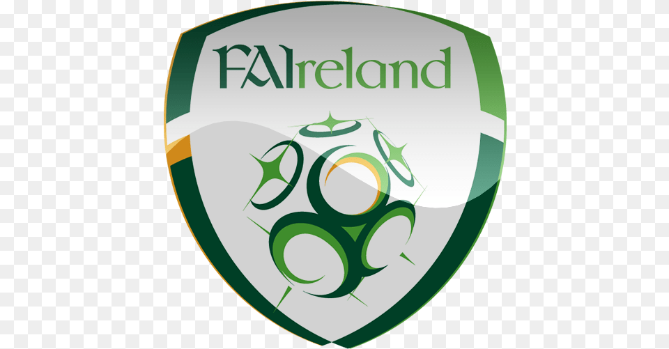 Ireland Football Logo Ireland Football Badge, Food, Ketchup Png Image