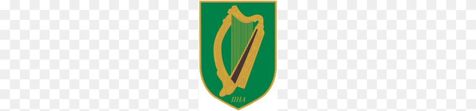 Ireland National Ice Hockey Team Logo, Musical Instrument, Harp, Disk Png Image