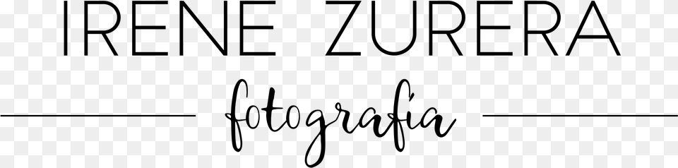 Irene Zurera Fotografa Calligraphy, Gray Free Png Download