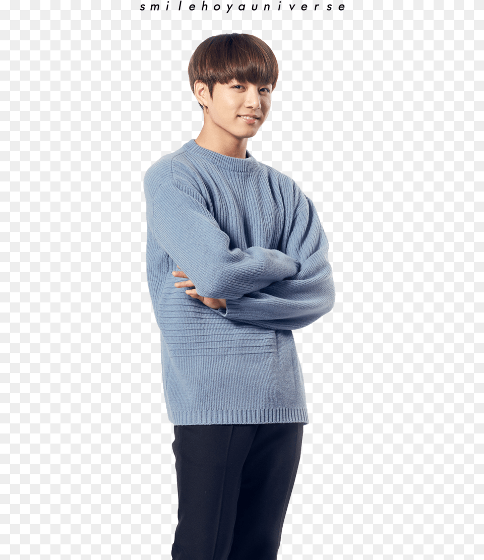 Ireumeun Jungkook, Clothing, Knitwear, Sweater, Adult Free Png Download