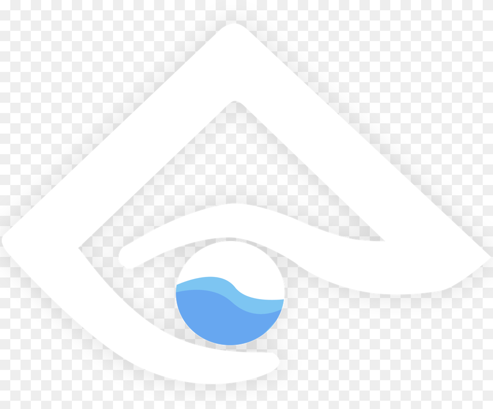 Irib Mazandaran White Logo With Sea And Glow, Triangle, Symbol Free Transparent Png