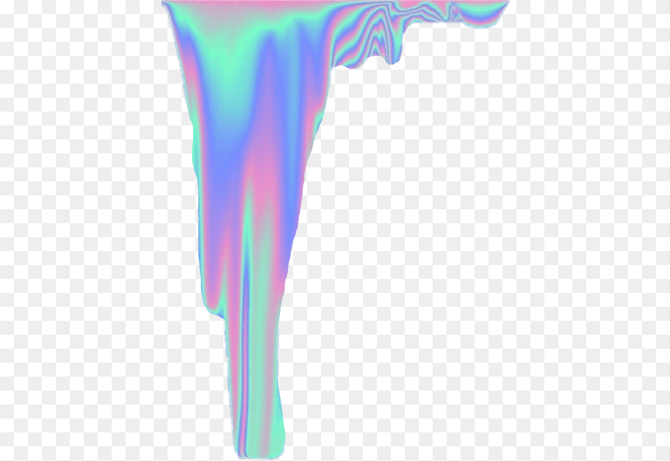 Iridecent Holographic Hologram Drip Trippy Drippy Transparent Cute Drippy Background, Sky, Ice, Nature, Outdoors Png