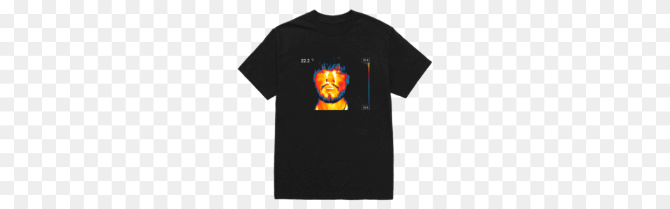 Iridescence Bearface Tee, Clothing, T-shirt, Shirt, Adult Free Png