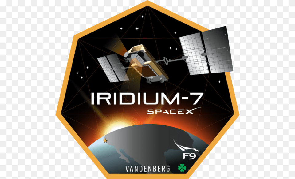 Iridium 7 Mission Patch, Astronomy, Outer Space Free Png