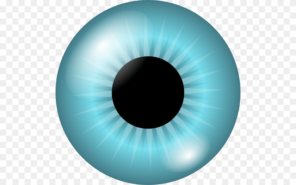Iris And Pupil Clip Art Vector, Turquoise, Sphere, Food, Sweets Free Png Download