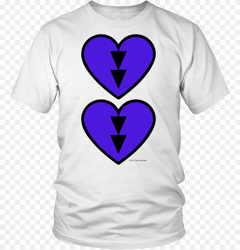 Iris Double Beat Unisex T Shirt Et The Extraterrestrial Videogame, Clothing, T-shirt, Heart, Symbol Free Transparent Png