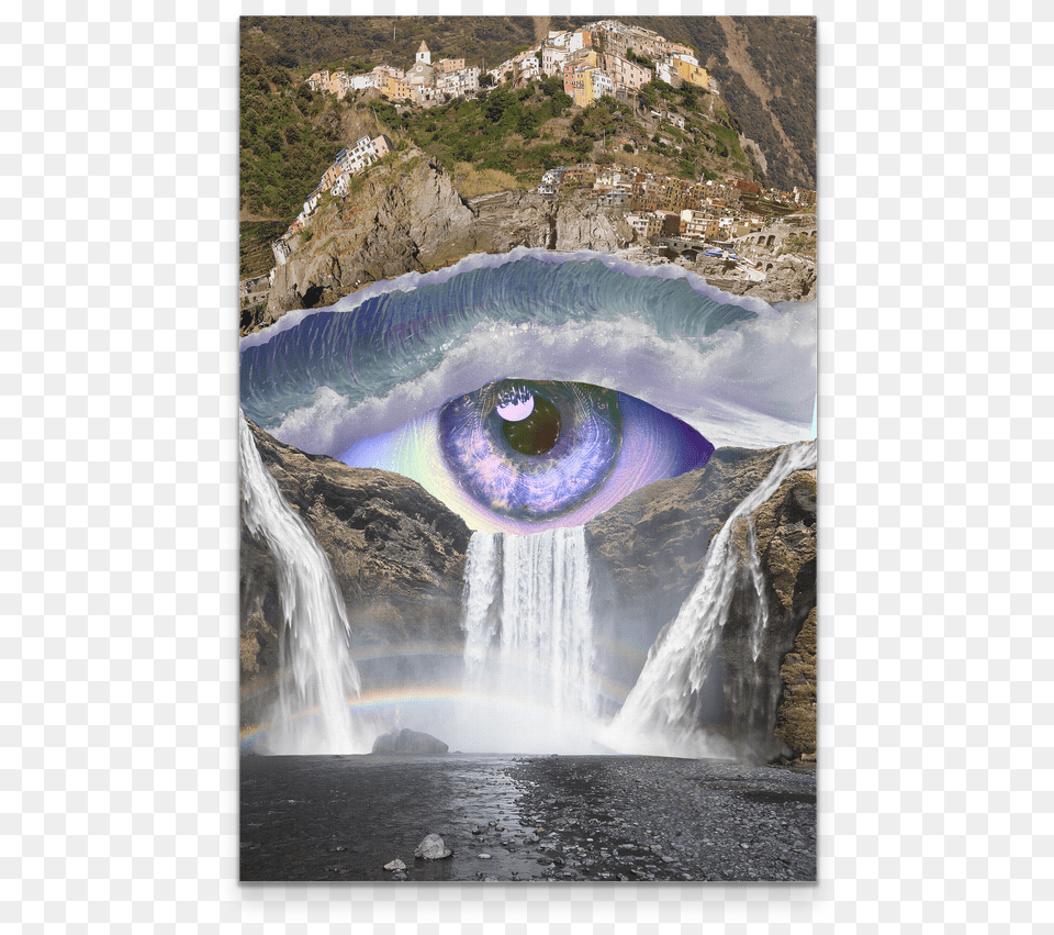 Iris Falls Canvas Eye Waterfall, Nature, Outdoors, Water Free Png Download