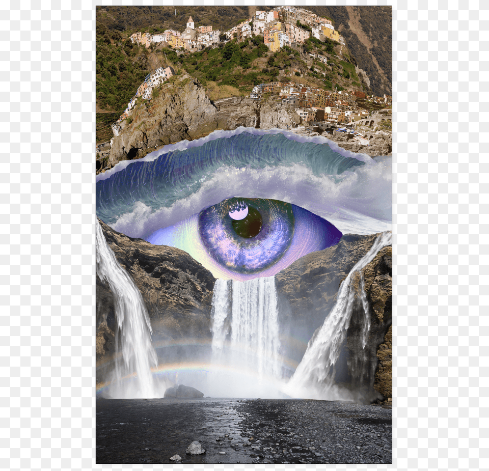 Iris Falls Poster, Nature, Outdoors, Water, Waterfall Free Png