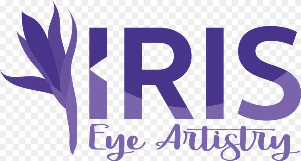 Iris Logo Color Script2 Poster, Text Png