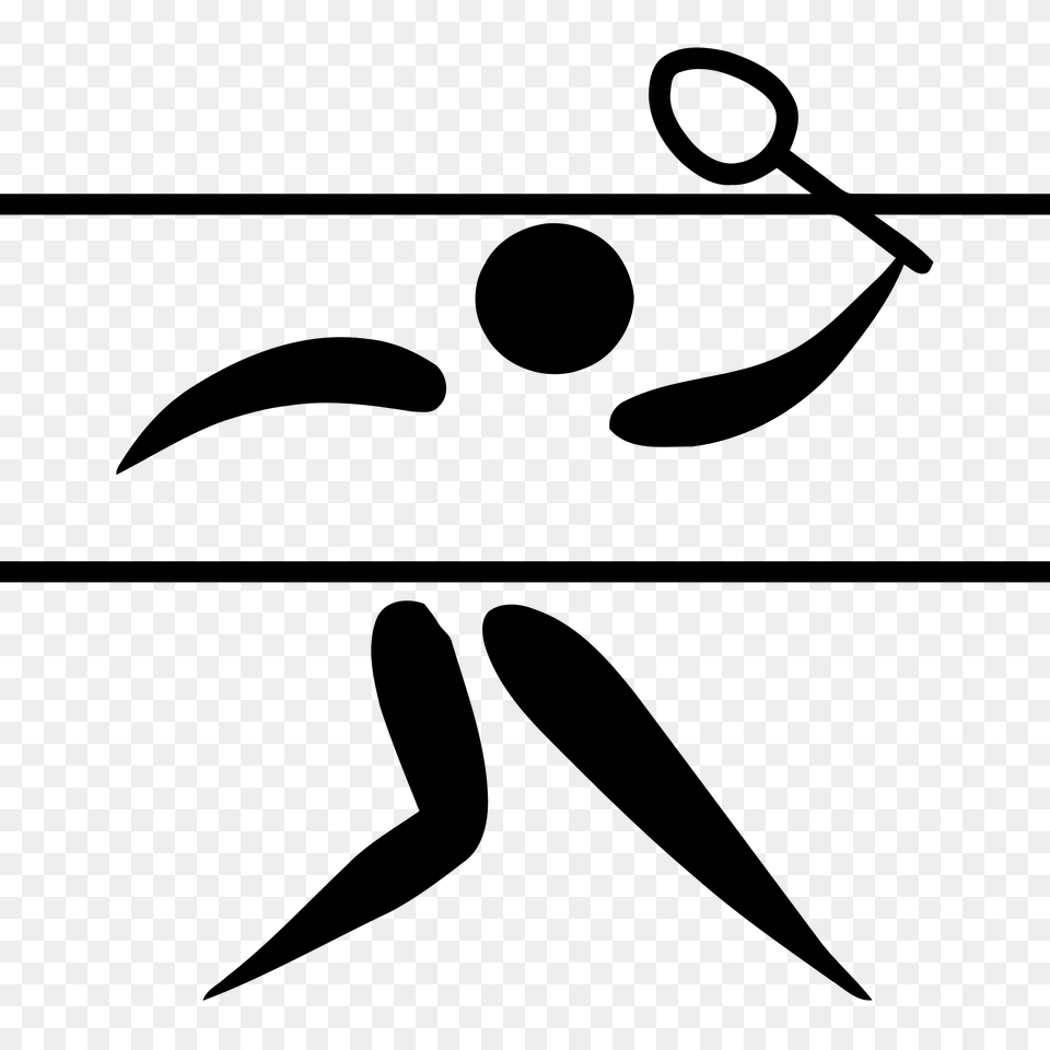 Irish Clipart Badminton, Gray Free Png