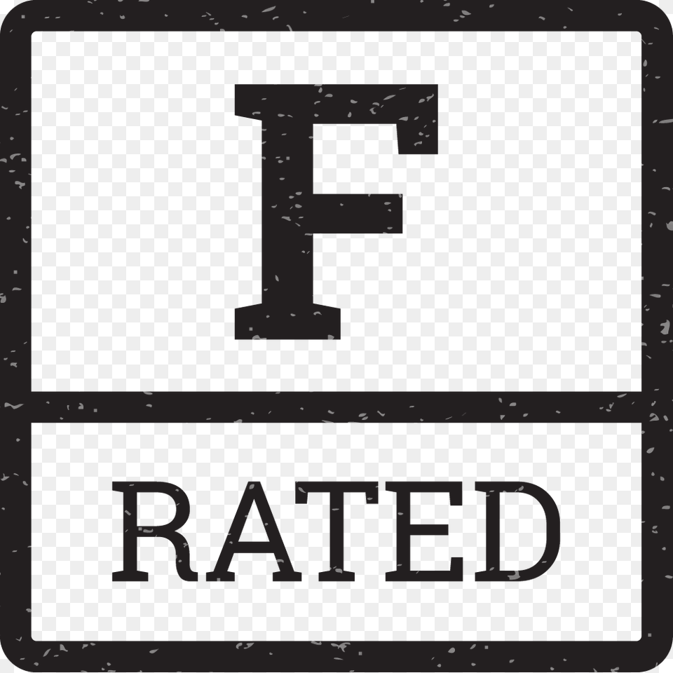 Irish Film Institute F Rating, Sign, Symbol, Text Png Image