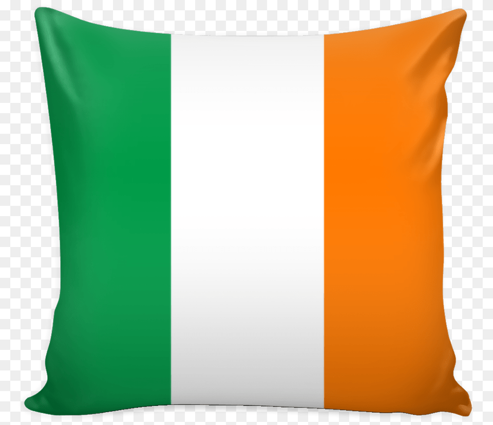 Irish Flag Decorative Pillow Case Throw Pillow, Cushion, Home Decor Png