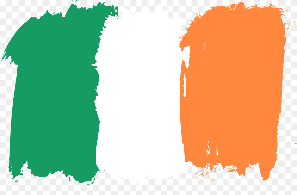 Irish Flag Stroke Ireland Flag, Animal, Bear, Mammal, Wildlife Png Image