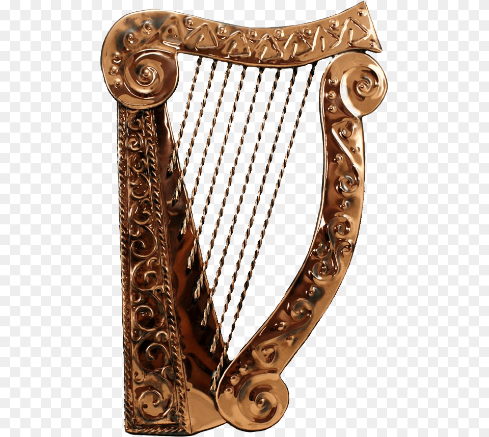 Irish Harp, Musical Instrument Png