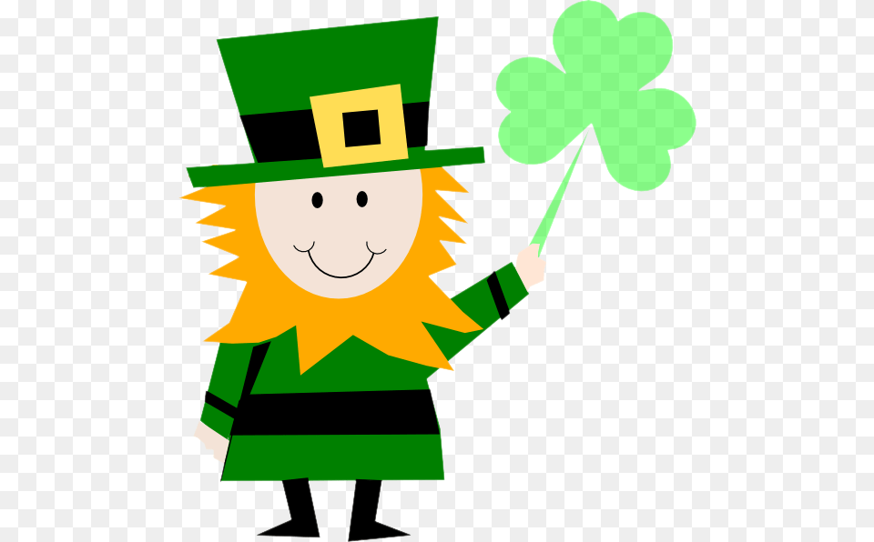 Irish Man Celebrating St Patricks Day Clip Art, People, Person, Green, Leaf Free Png