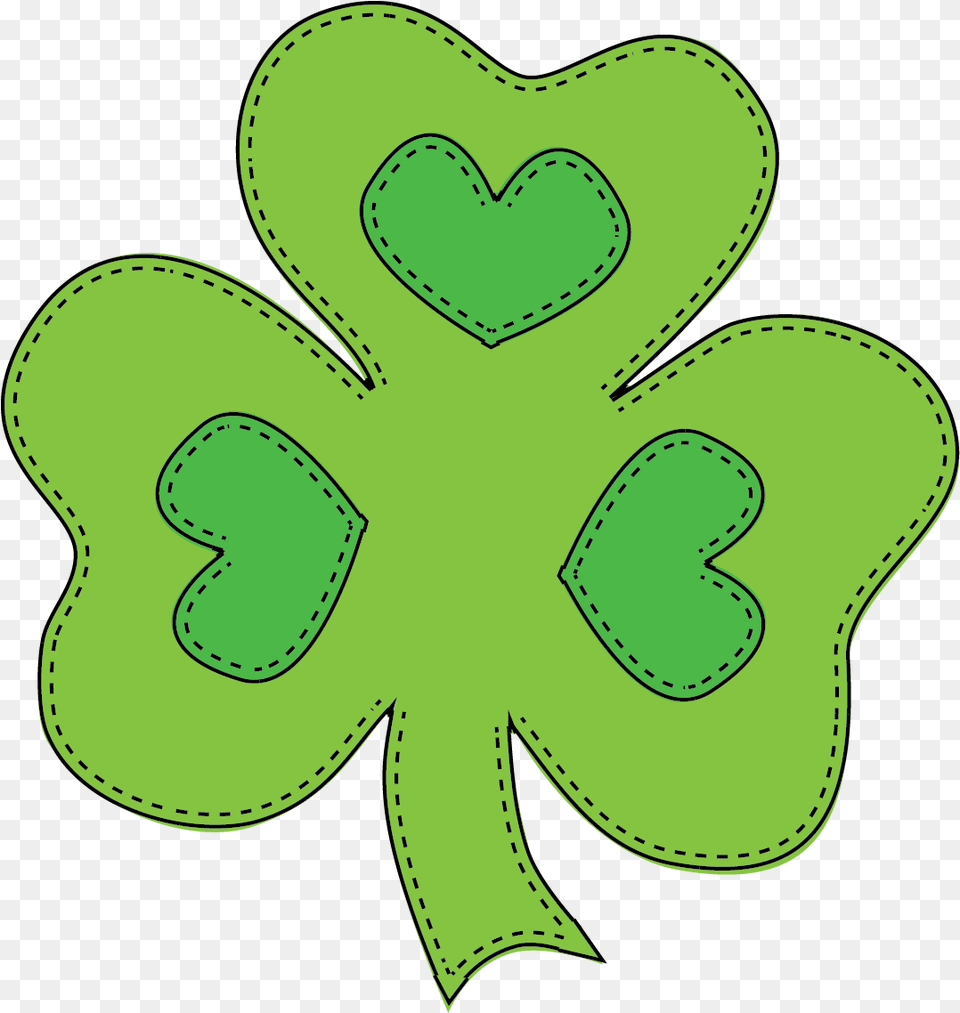 Irish Shamrock, Applique, Pattern, Leaf, Plant Png