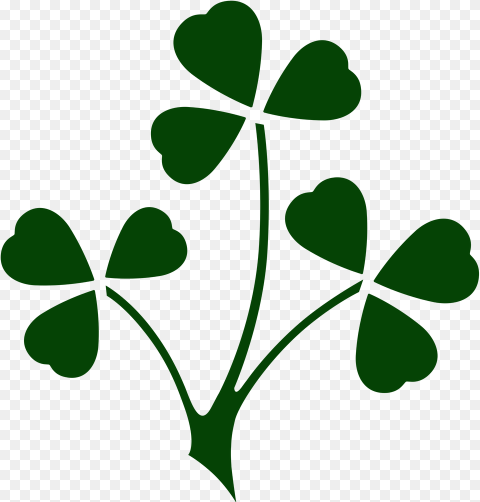 Irish Shamrock Clip Art Transparent Irish Rugby Shamrock, Leaf, Plant, Green Png