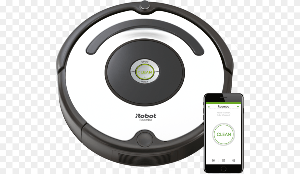 Irobot Roomba 675 Irobot Roomba 670, Disk, Appliance, Device, Electrical Device Free Transparent Png