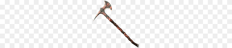 Iron Battleaxe Of Scorching, Device, Weapon, Axe, Tool Free Transparent Png