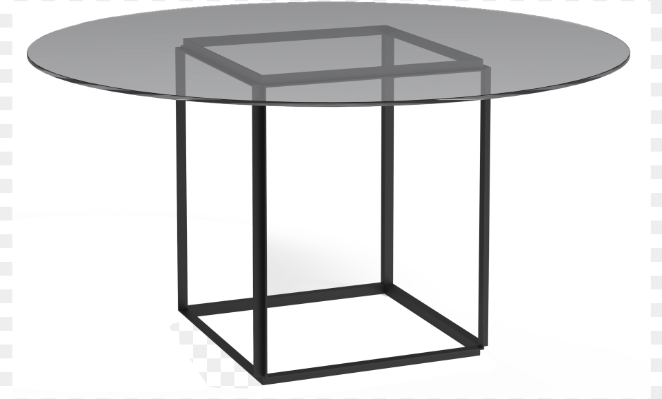 Iron Black Frame Smoked Glass Table Topnew Worksdining Table, Coffee Table, Furniture, Animal, Aquarium Free Png Download