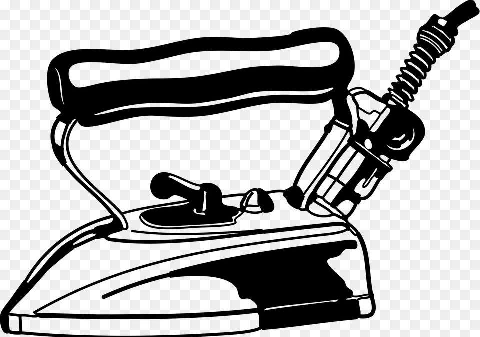 Iron Clipart, Appliance, Device, Electrical Device, Clothes Iron Free Png Download