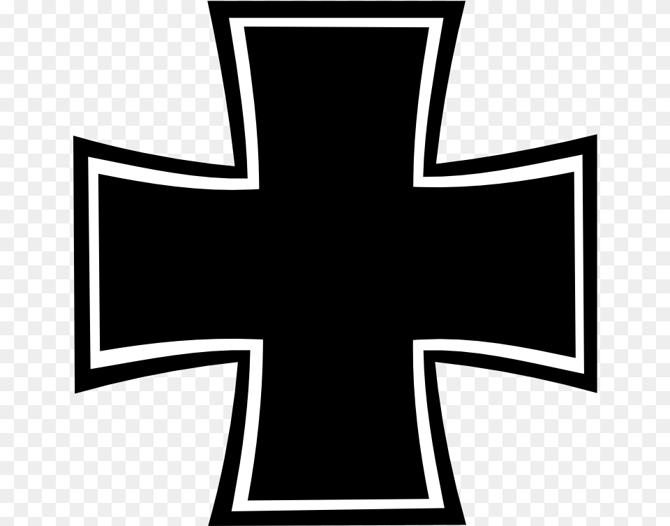 Iron Cross Christian Cross Sticker Cruz Negra Car Iron Cross Stickers, Symbol Free Transparent Png